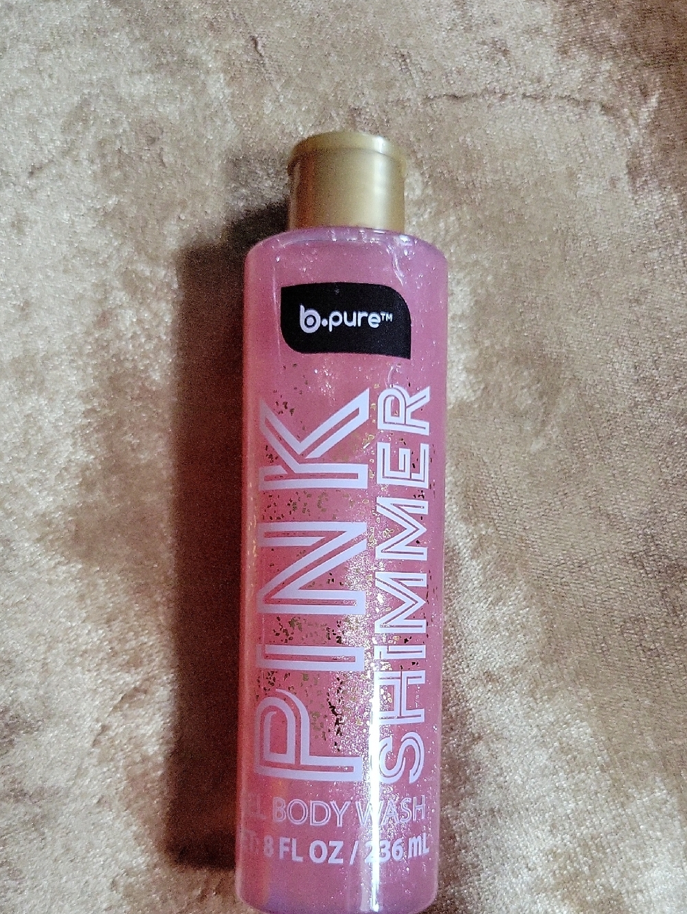 Pink Shimmer Body Wash - Tangerine Scented